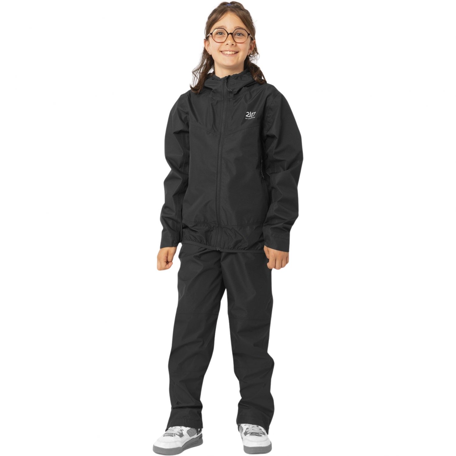 2117 of Sweden Jacks, imperméable, junior, noir