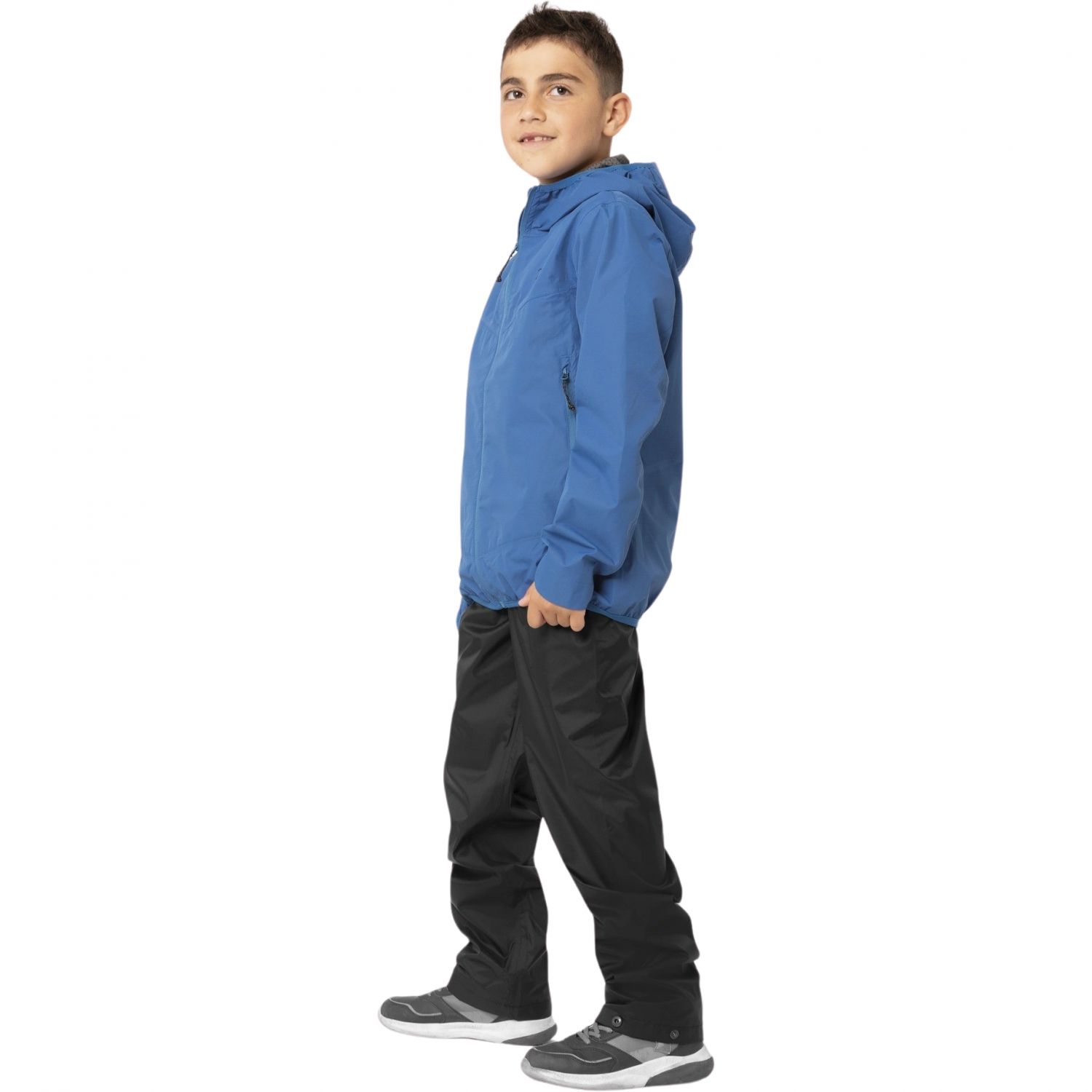 2117 of Sweden Jacks, pantalon de pluie, junior, noir