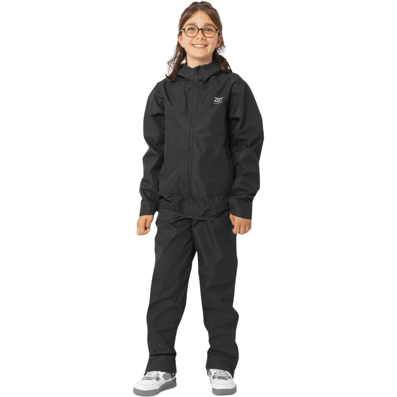 2117 of Sweden Jacks, rain jacket, junior, black