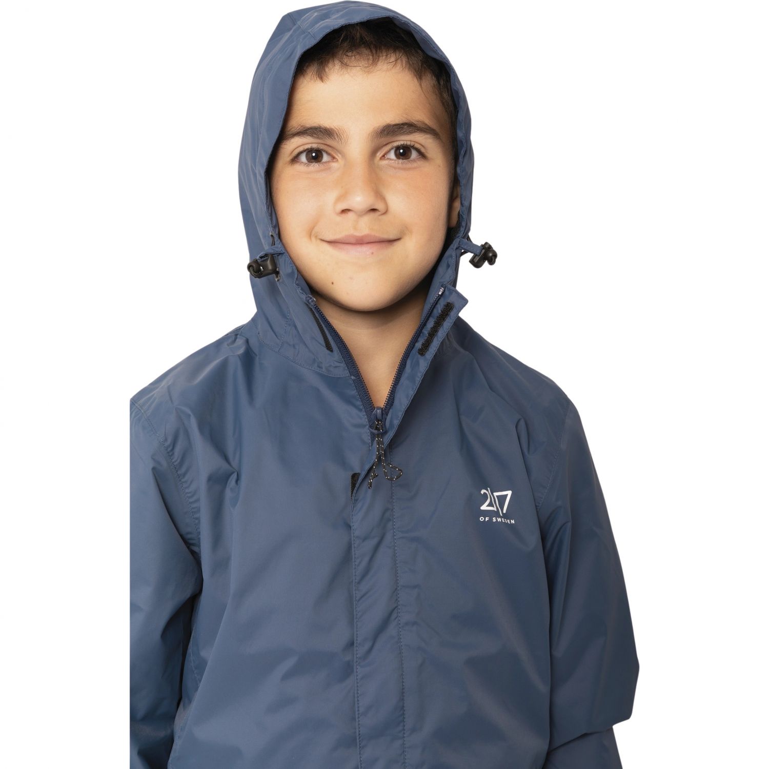 2117 of Sweden Jacks, rain jacket, junior, navy