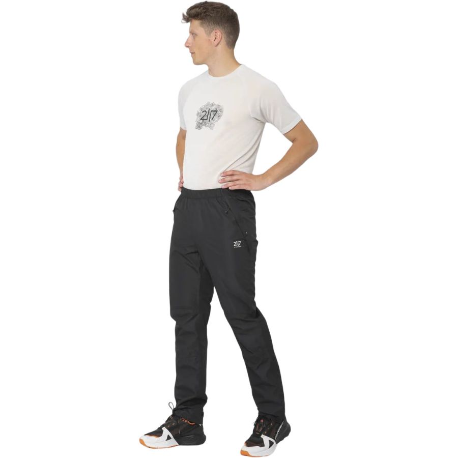 2117 of Sweden Jacks, rain pants, men, black