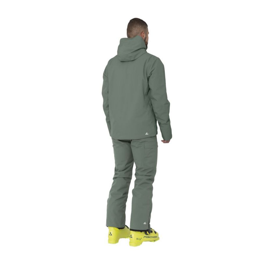 2117 of Sweden Kabo, ski-jas, heren, groen