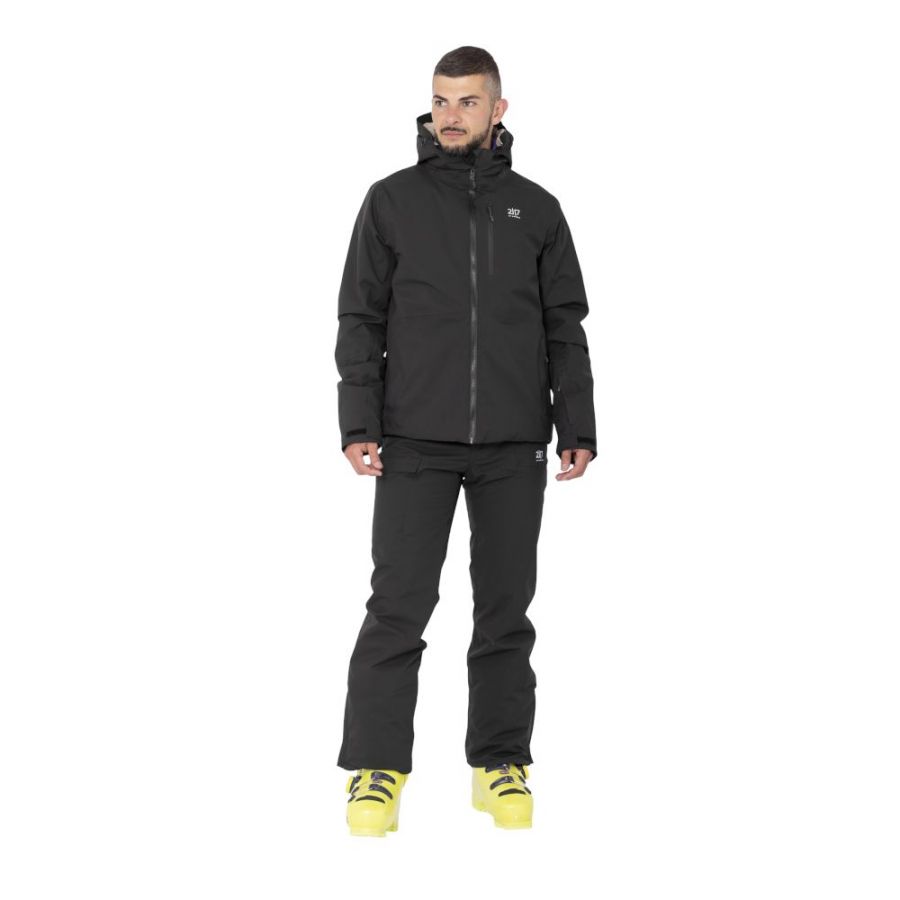 2117 of Sweden Kabo, ski-jas, heren, zwart