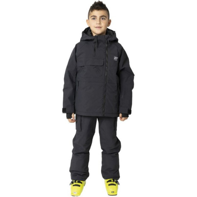 2117 of Sweden Kidden, laskettelutakki, junior, musta