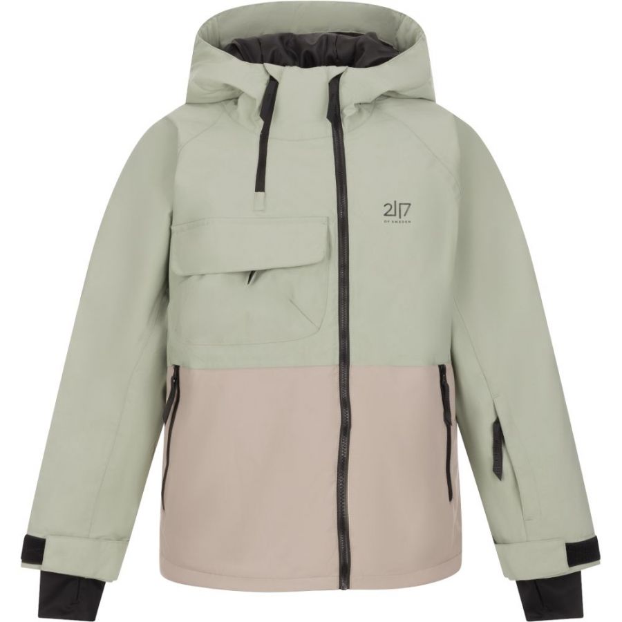 2117 of Sweden Kidden lyžiarska bunda, juniorská, svetlozelená
