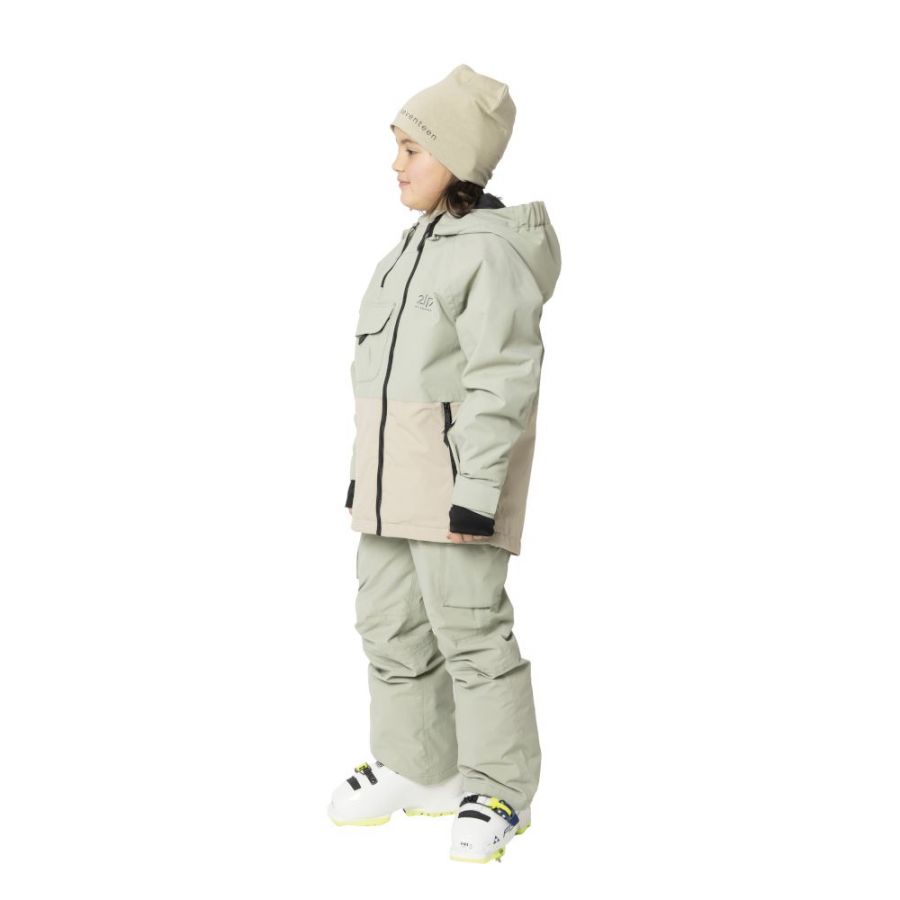 2117 of Sweden Kidden, skijakke, junior, lysegrøn