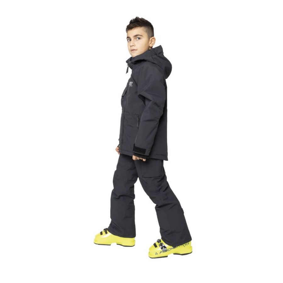 2117 of Sweden Kidden, skijakke, junior, sort
