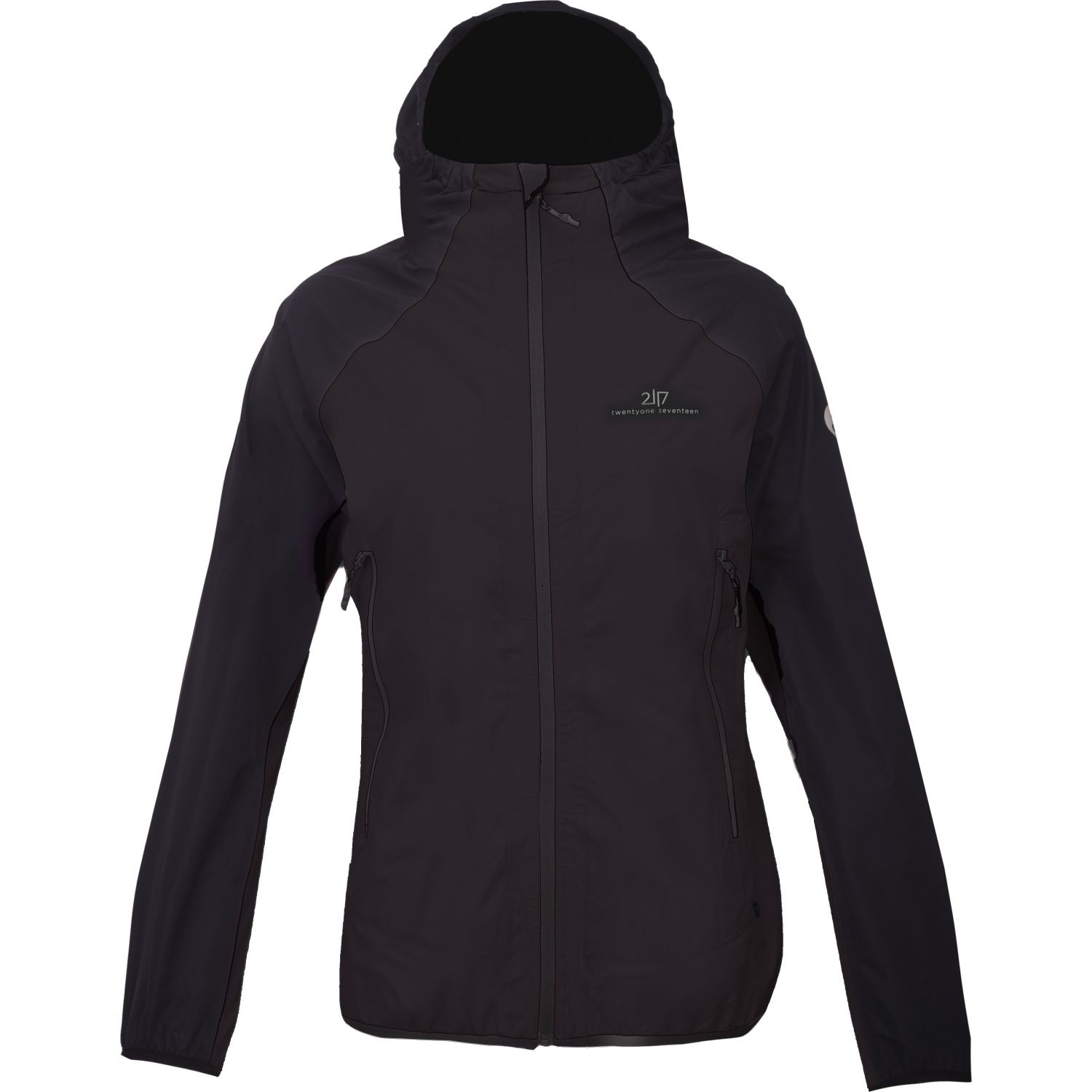 2117 of Sweden Klacken, chubasquero para mujer, negro
