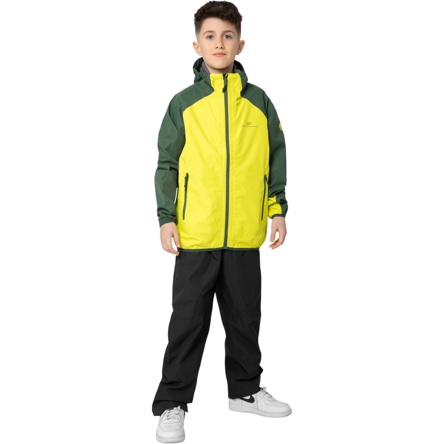 2117 of Sweden Klacken esőnadrág, junior, fekete