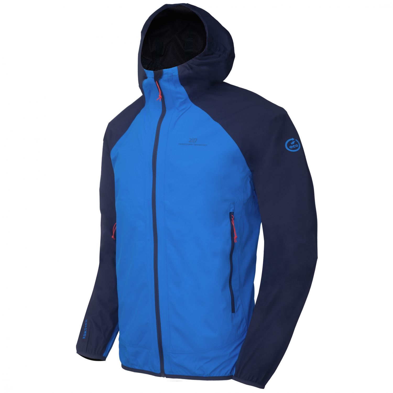 2117 of Sweden Klacken, giacca antipioggia, uomo, blu