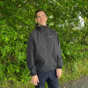 2117 of Sweden Klacken, imperméable, hommes, noir