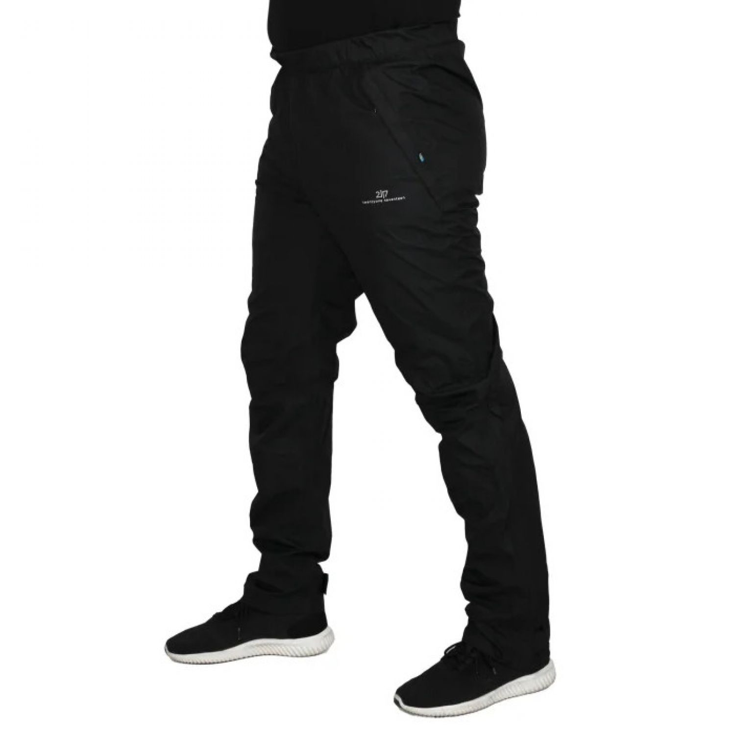 2117 of Sweden Klacken, pantaloni da pioggia, uomo, nero