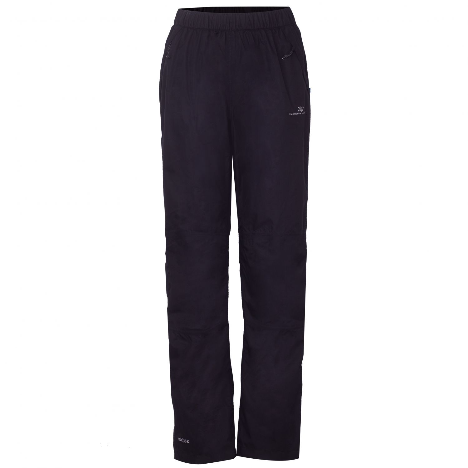 2117 of Sweden Klacken, pantaloni de ploaie pentru femei, negri