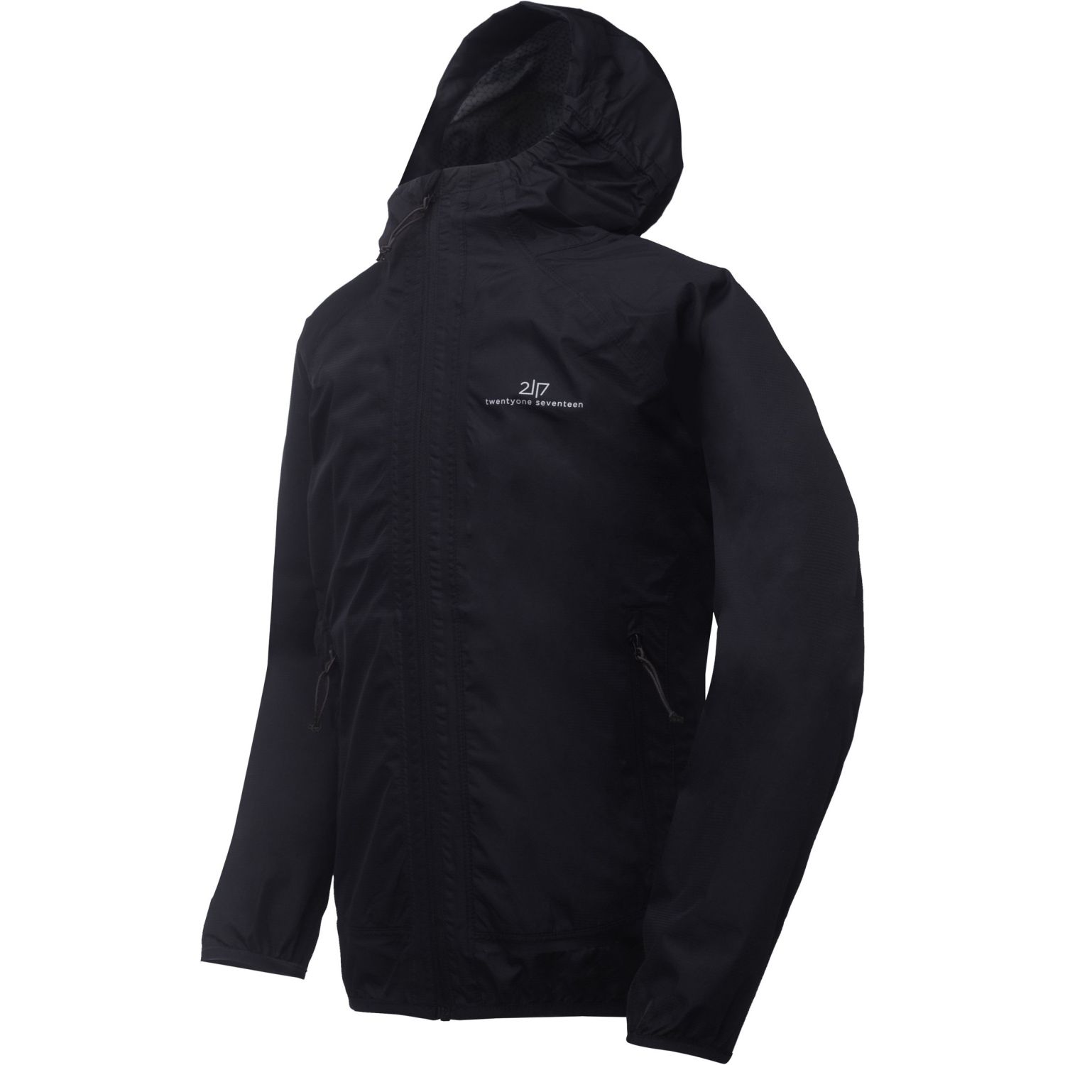 2117 of Sweden Klacken, rainjacket, junior, black