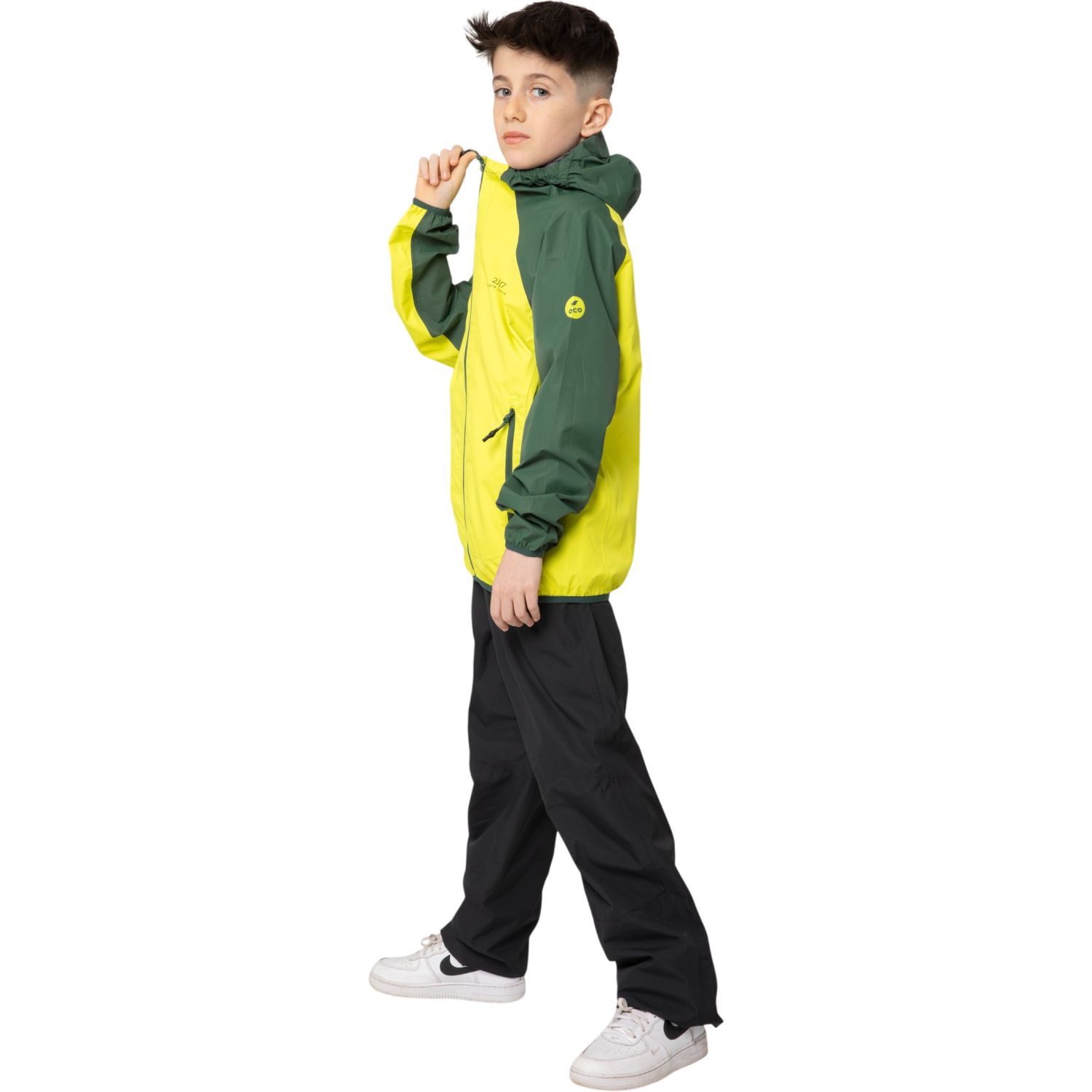 2117 of Sweden Klacken, regnbukser, junior, sort