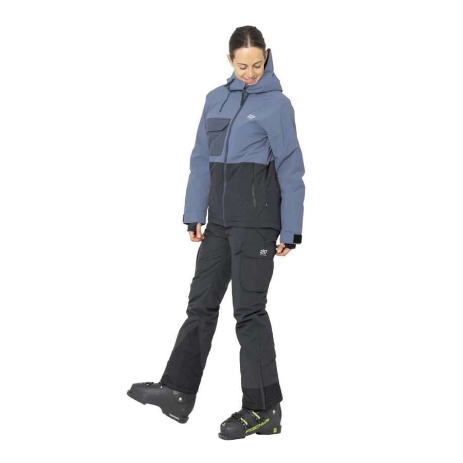 2117 of Sweden Krasse, ski-jas, dames, blauw