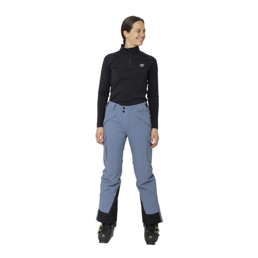 2117 of Sweden Krasse, ski pants, women, dusty blue