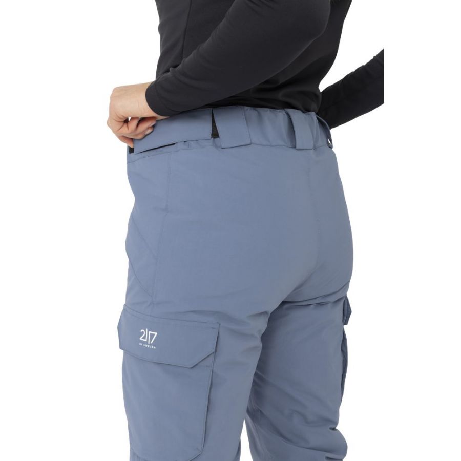 2117 of Sweden Krasse, ski pants, women, dusty blue