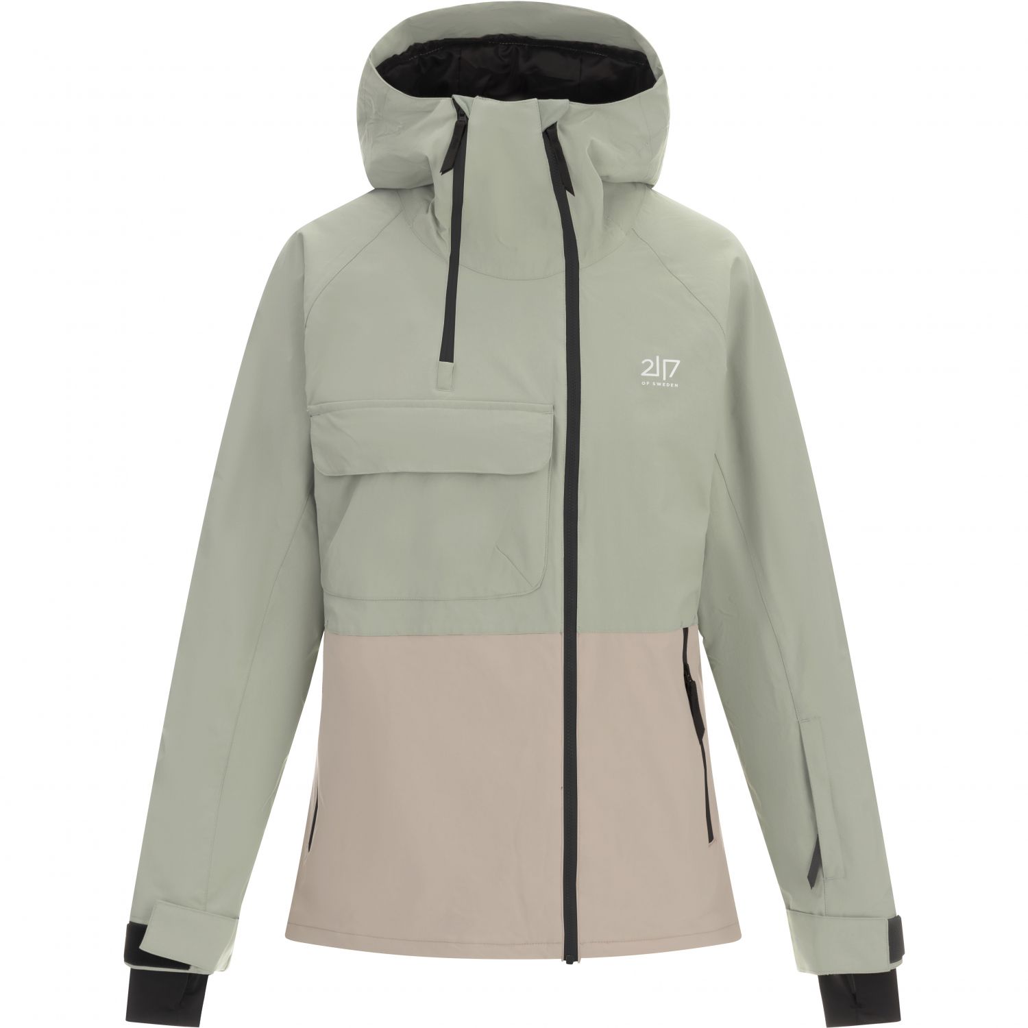 2117 of Sweden Krasse, veste de ski, femme, vert clair