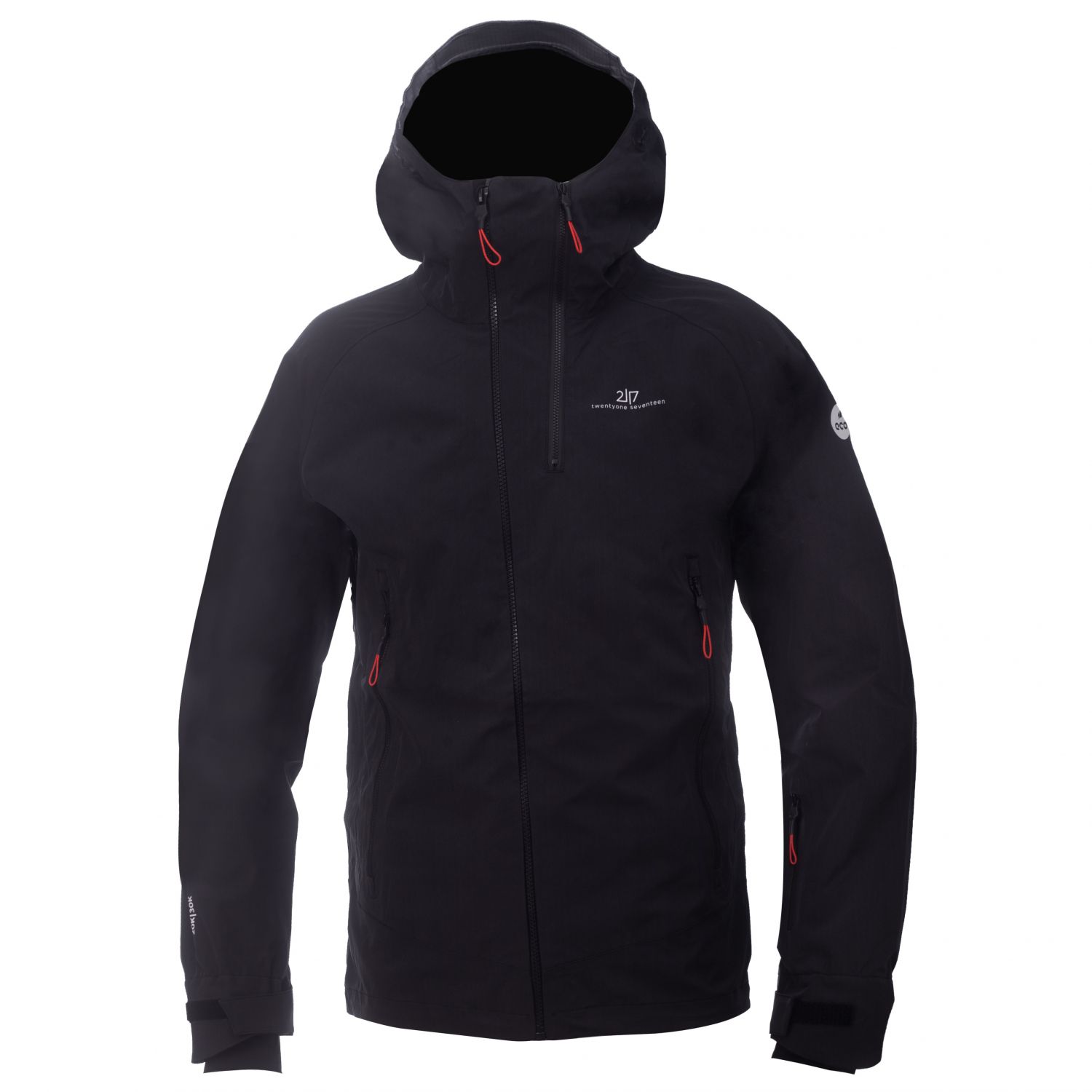 2117 of Sweden Kuolpa, chaqueta shell, hombre, negra