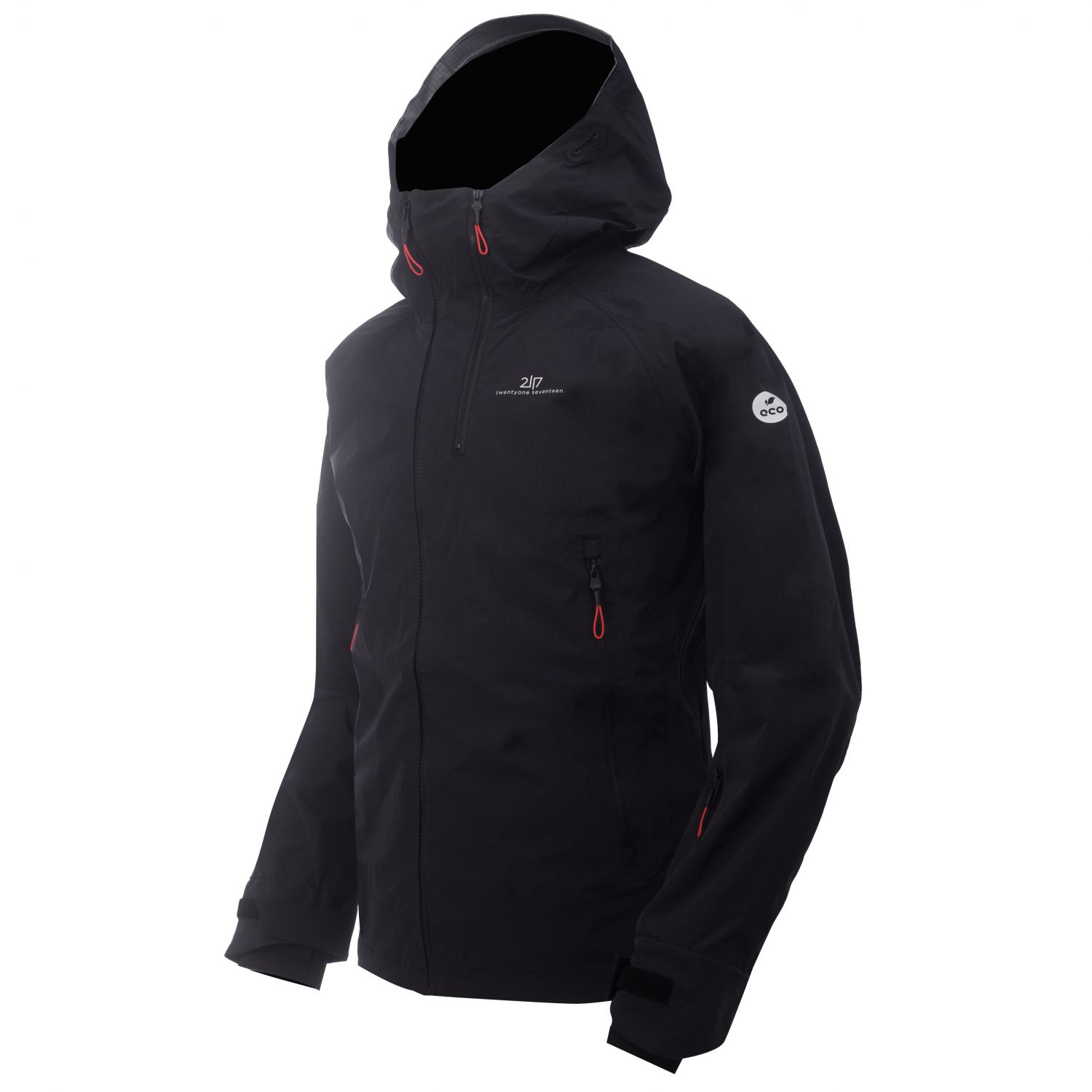 2117 of Sweden Kuolpa, chaqueta shell, hombre, negra