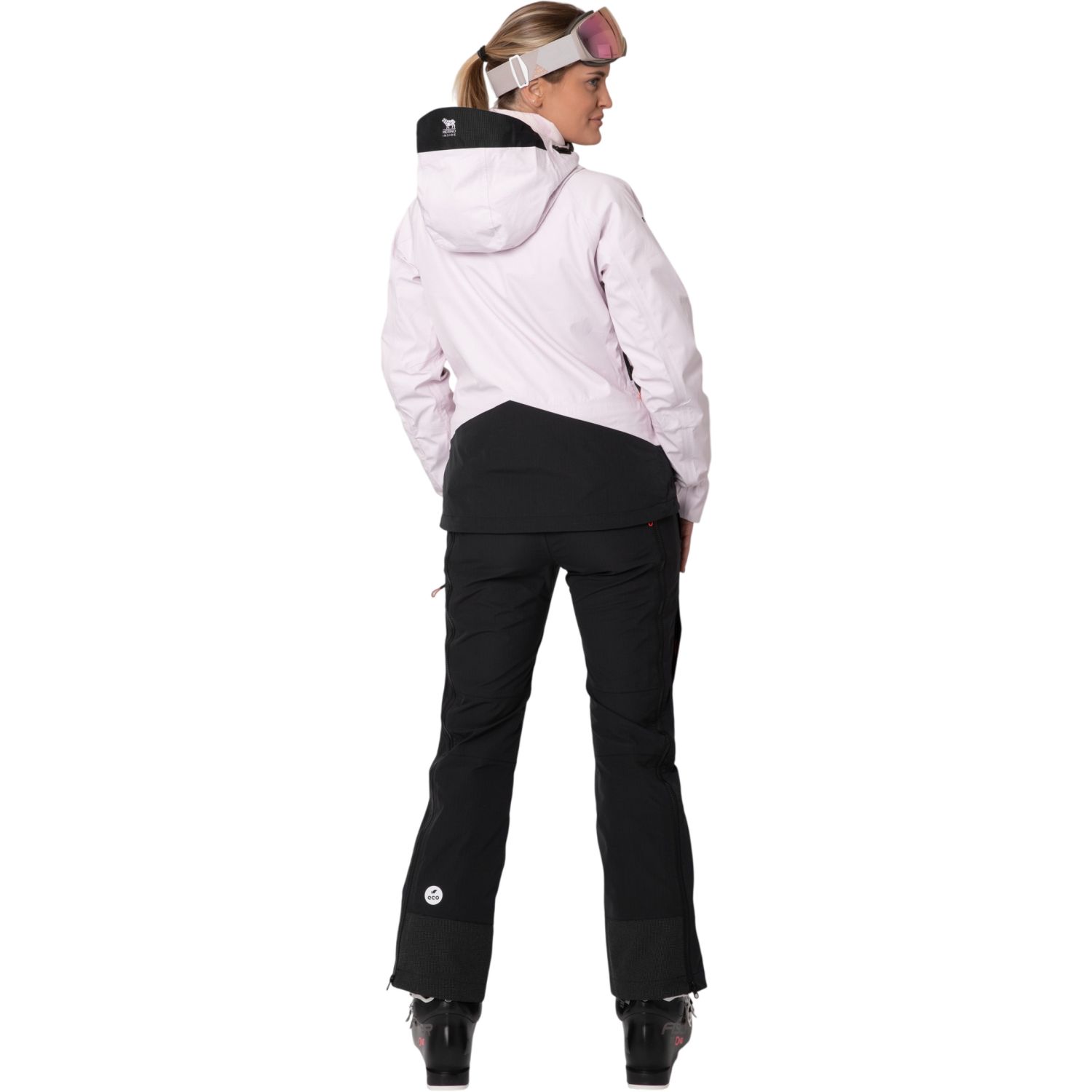 2117 of Sweden Kuolpa, pantalón de esquí para mujer, negro