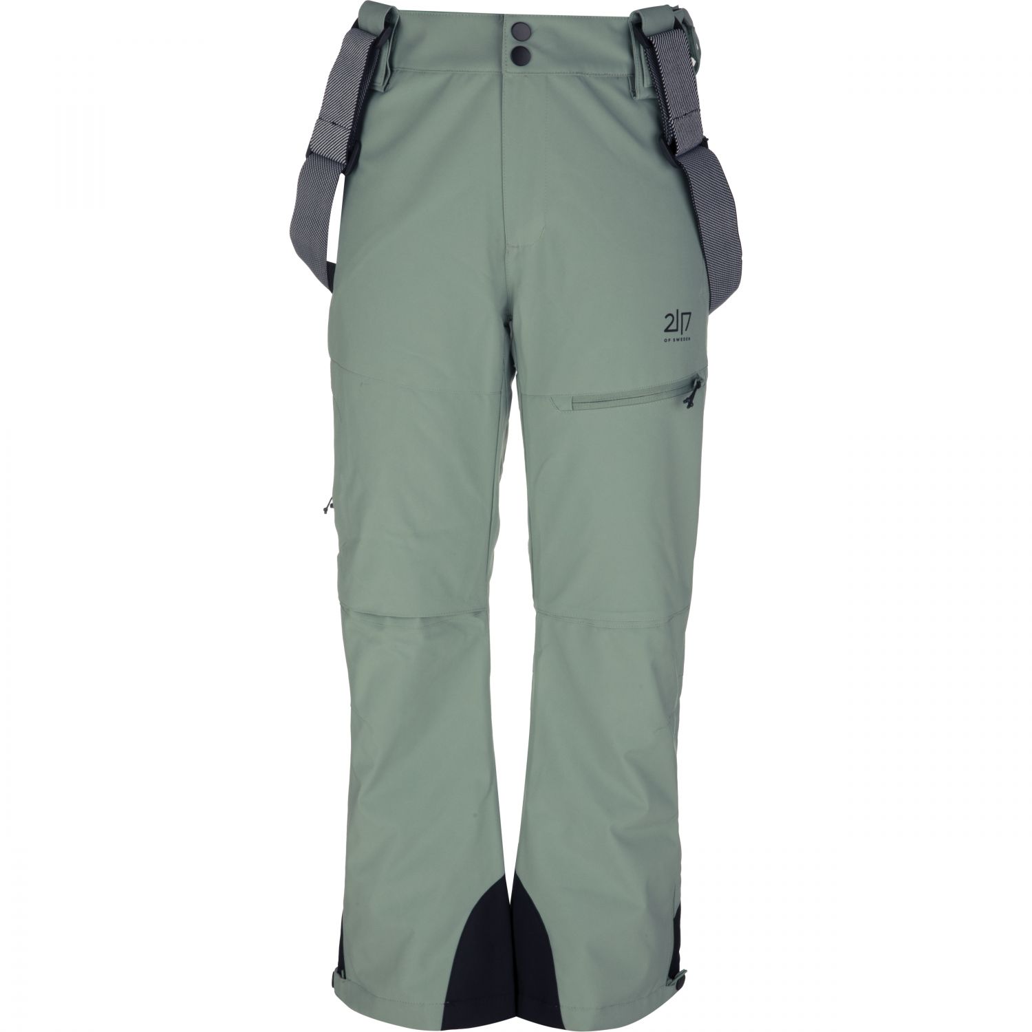 2117 of Sweden Lauker, ski broek, junior, lichtgroen