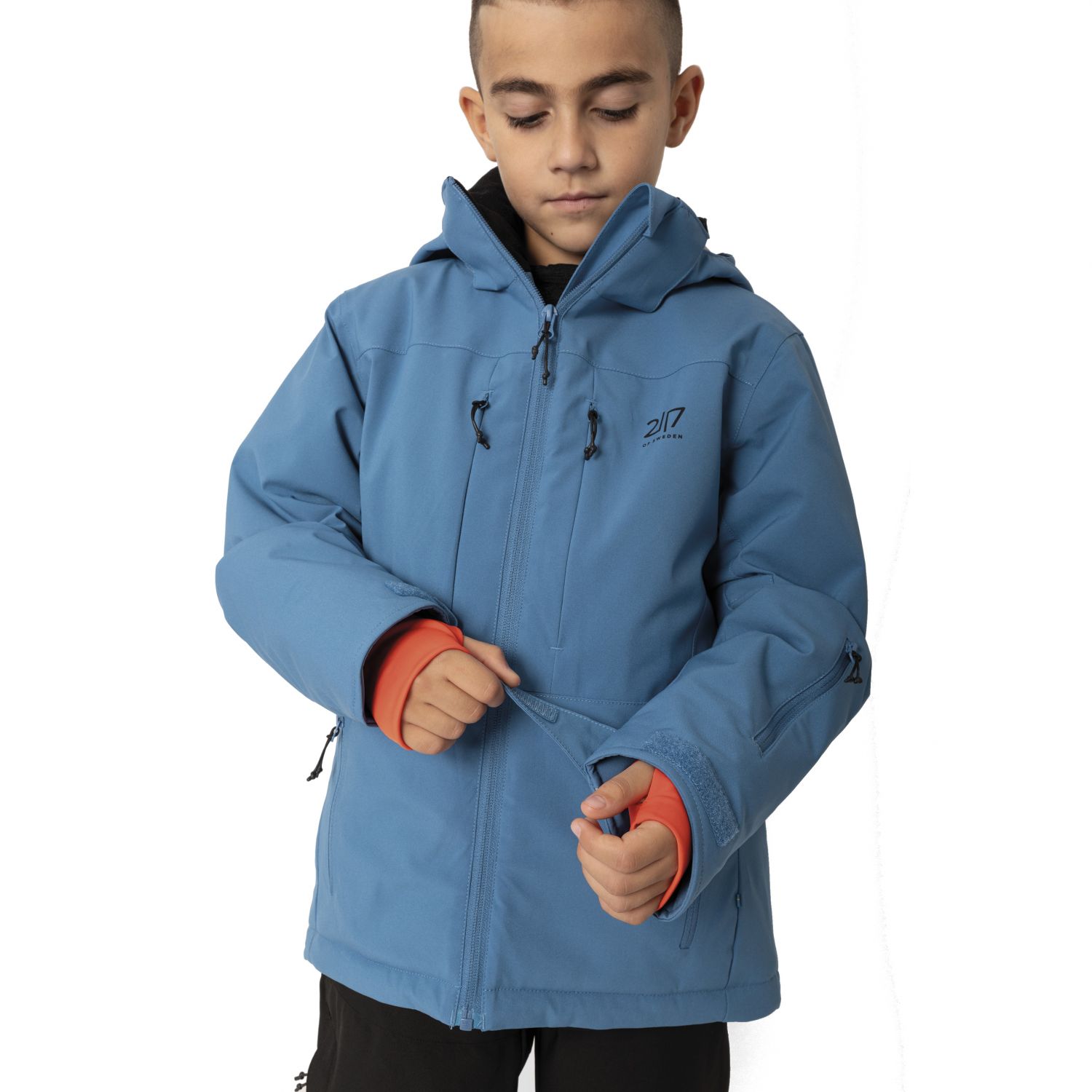 2117 of Sweden Lauker, ski jacket, junior, blue