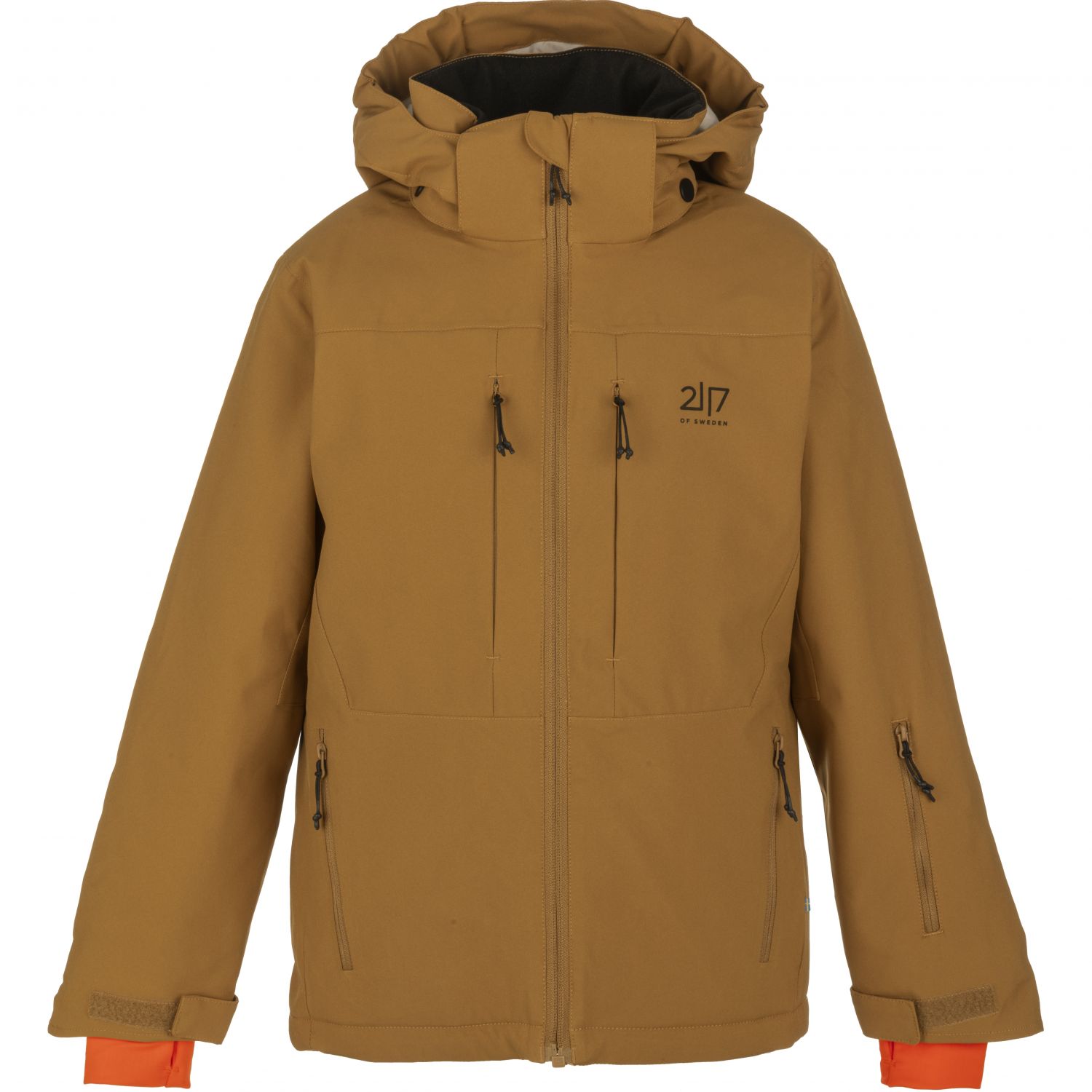 2117 of Sweden Lauker, ski jacket, junior, gold