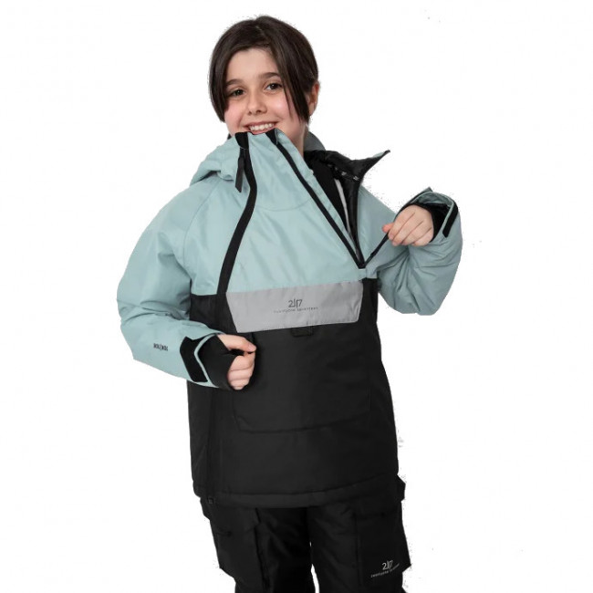 2117 of Sweden Lillhem, giacca da sci, junior, blu