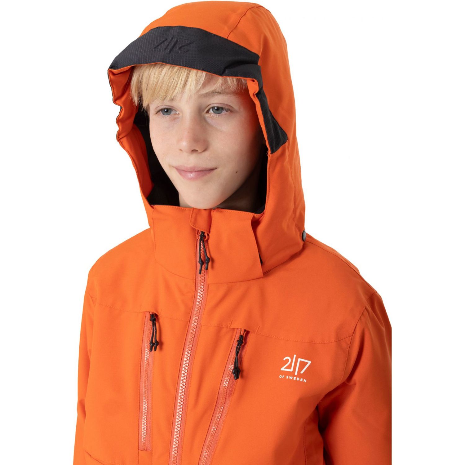 2117 of Sweden Lillpite, chaqueta de esquí, junior, naranja