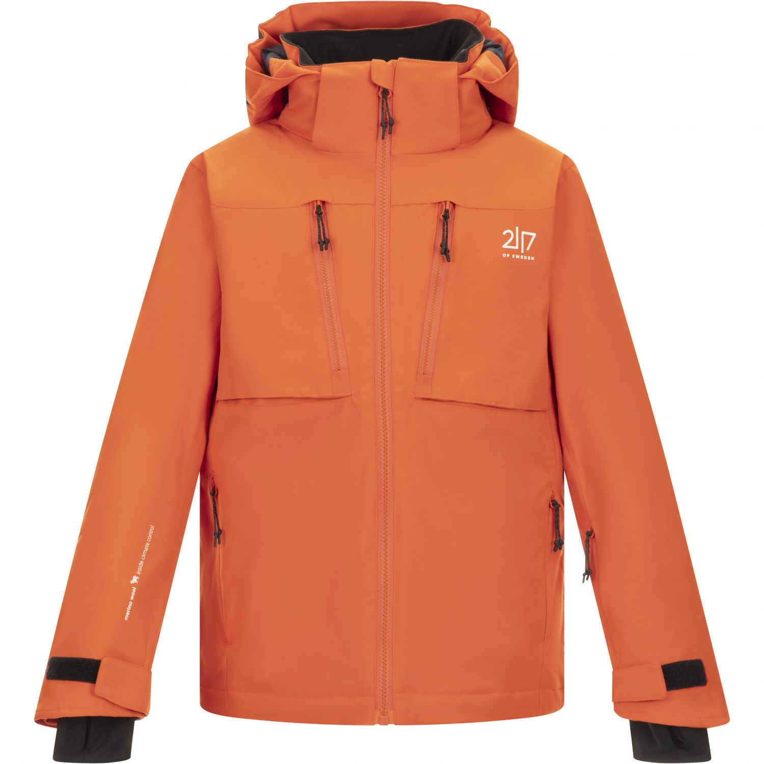 2117 of Sweden Lillpite, jaqueta de esqui, juvenil, orange