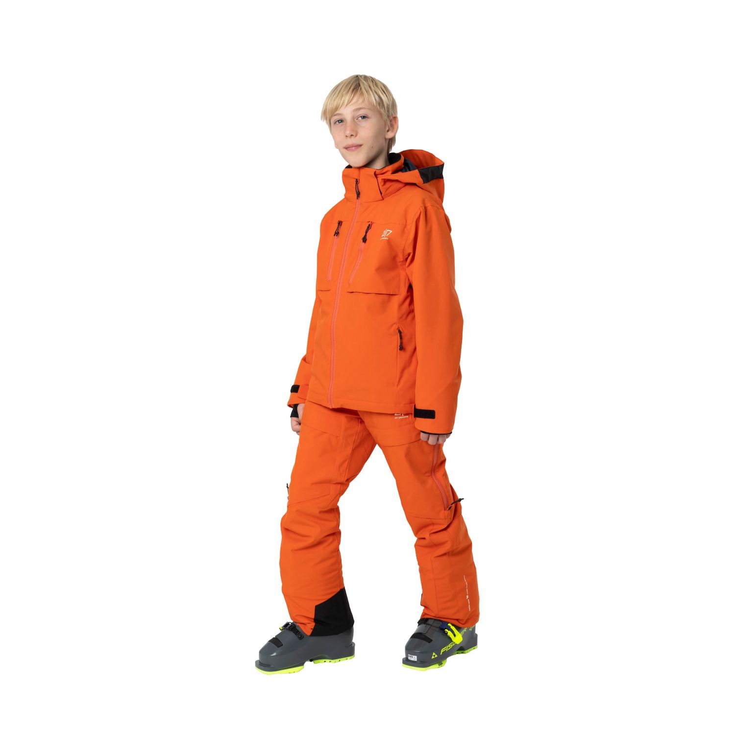 2117 of Sweden Lillpite, jaqueta de esqui, juvenil, orange