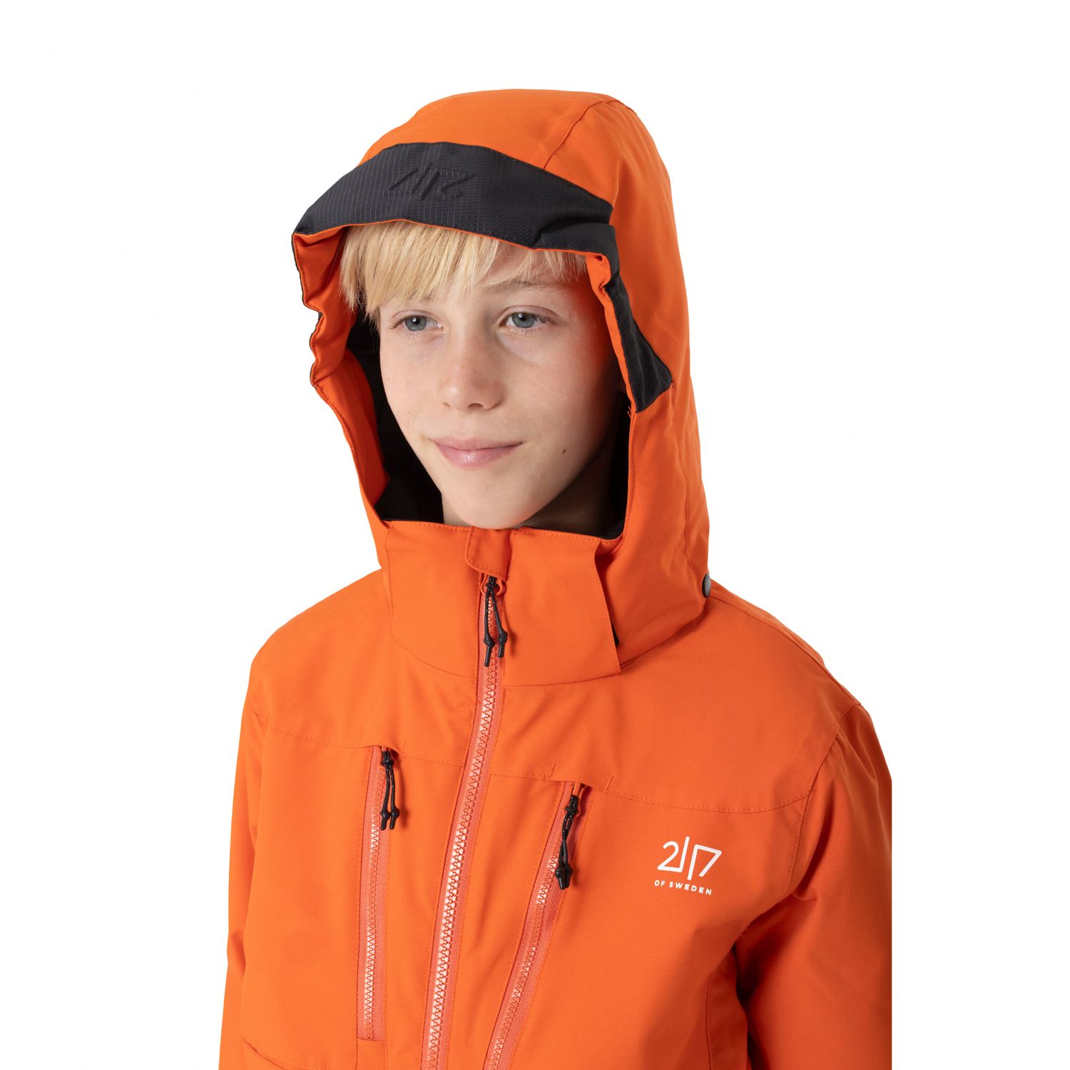 2117 of Sweden Lillpite, jaqueta de esqui, juvenil, orange