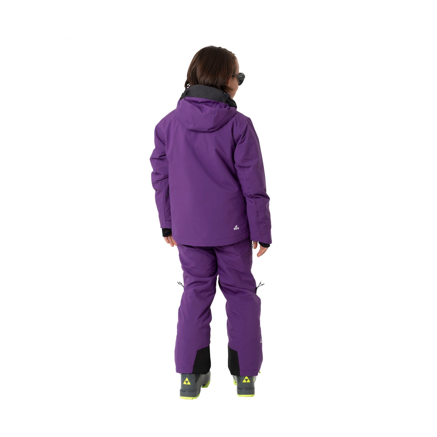 2117 of Sweden Lillpite, lyžiarska bunda, junior, fialová