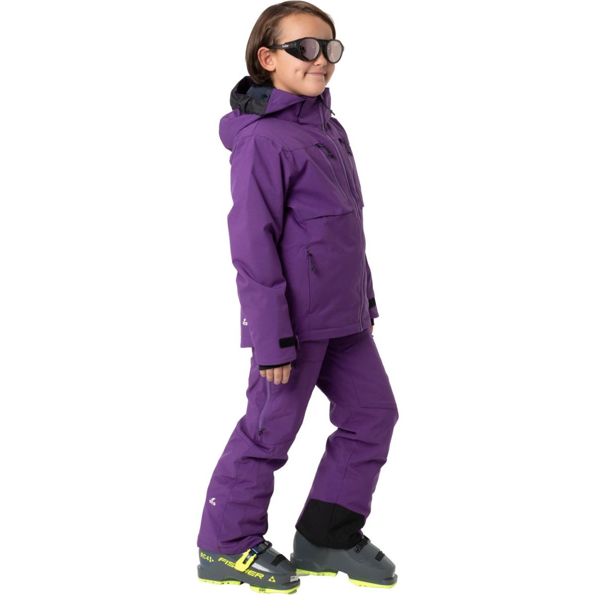 2117 of Sweden Lillpite, síkabát, junior, lila