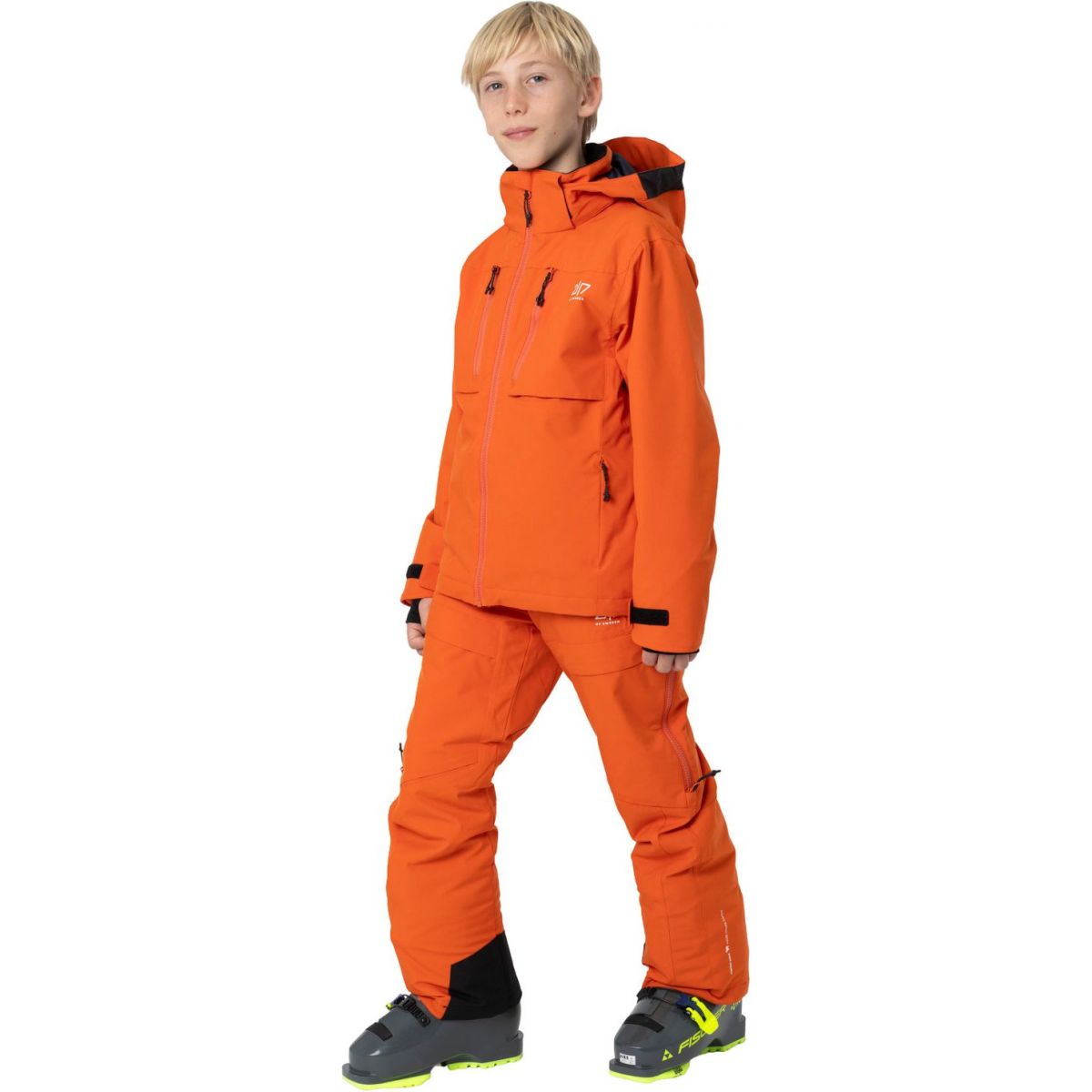 2117 of Sweden Lillpite, ski jacket, junior, orange