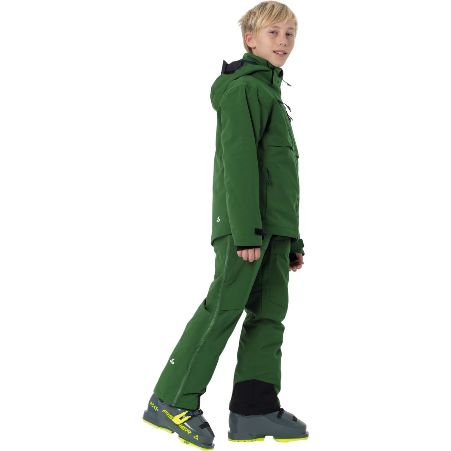 2117 of Sweden Lillpite, ski pants, junior, green
