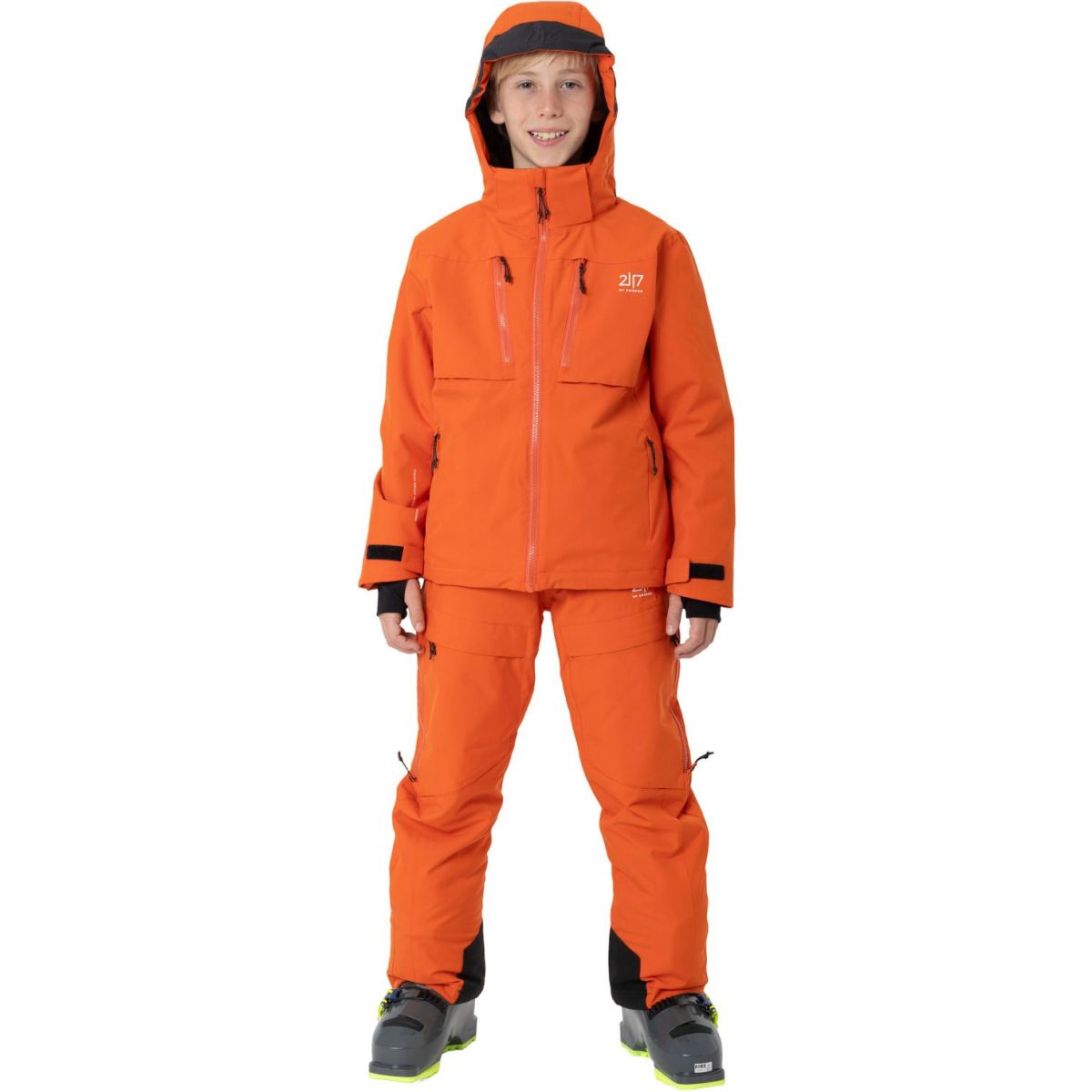 2117 of Sweden Lillpite, Skijacke, Junior, orange