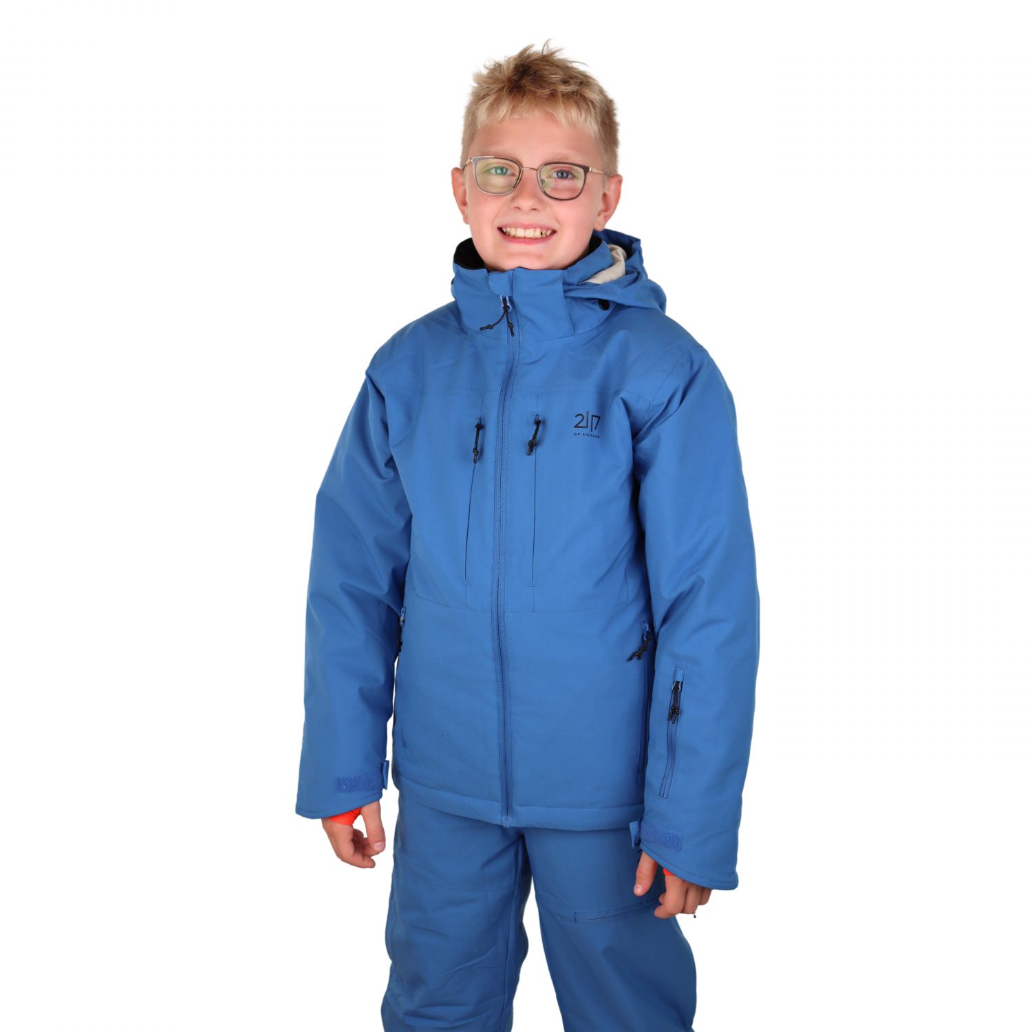 2117 of Sweden Lyžiarske nohavice Lauker, junior, modré