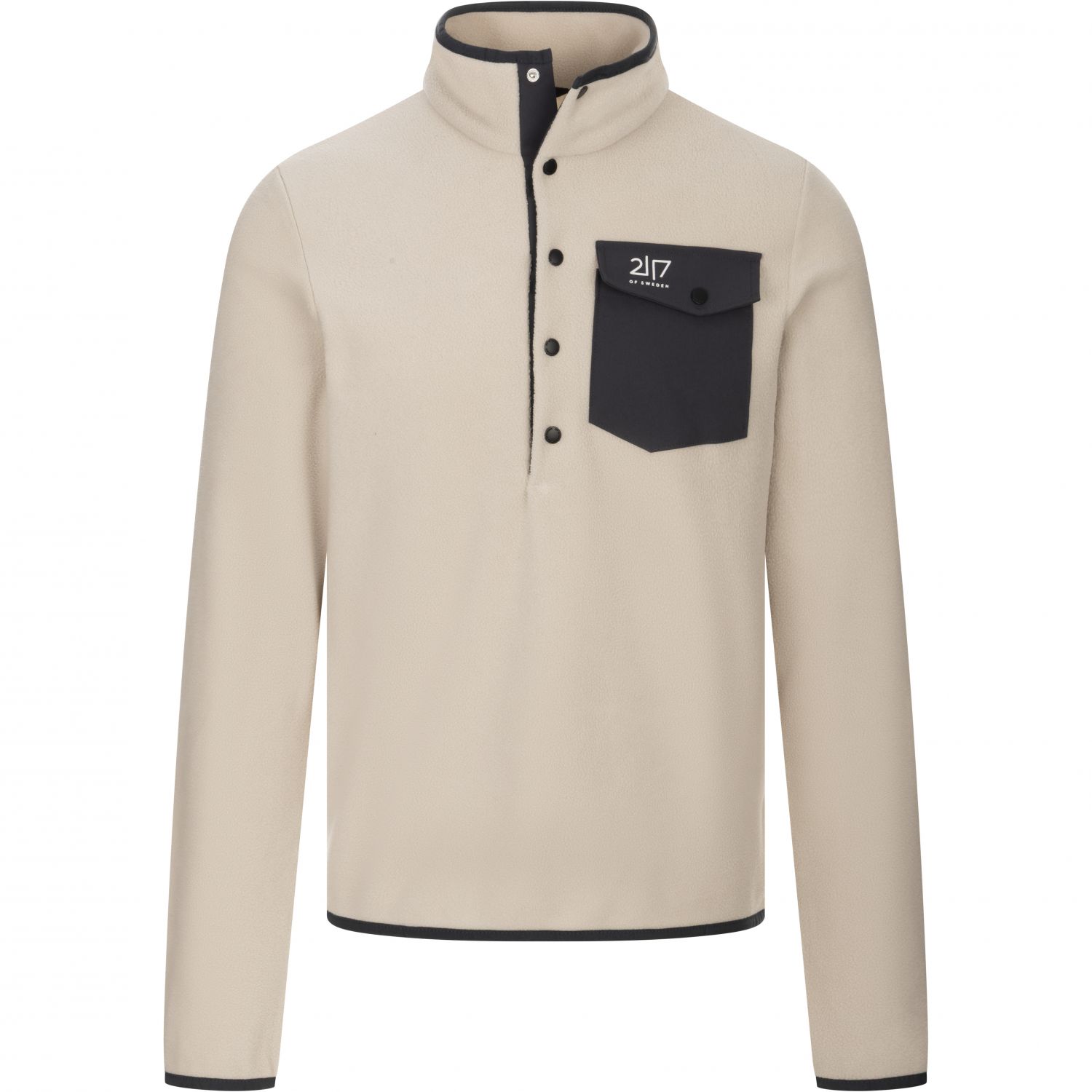 2117 of Sweden Matsdal, fleecetrøje, herre, beige