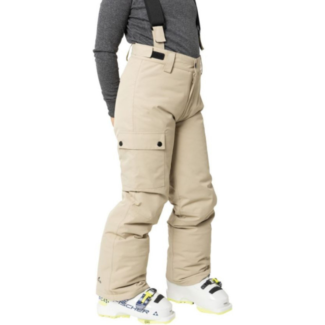 2117 of Sweden Misan, ski pants, junior, beige