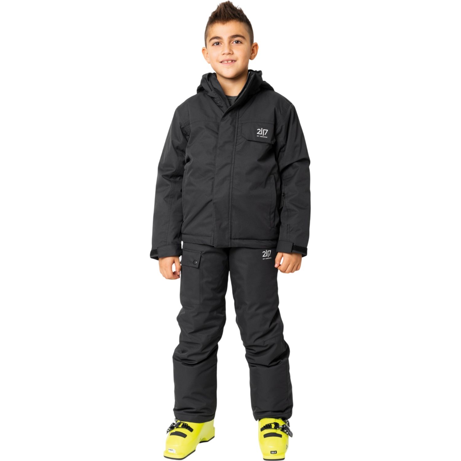2117 of Sweden Misan, Skidjacka, Junior, Svart