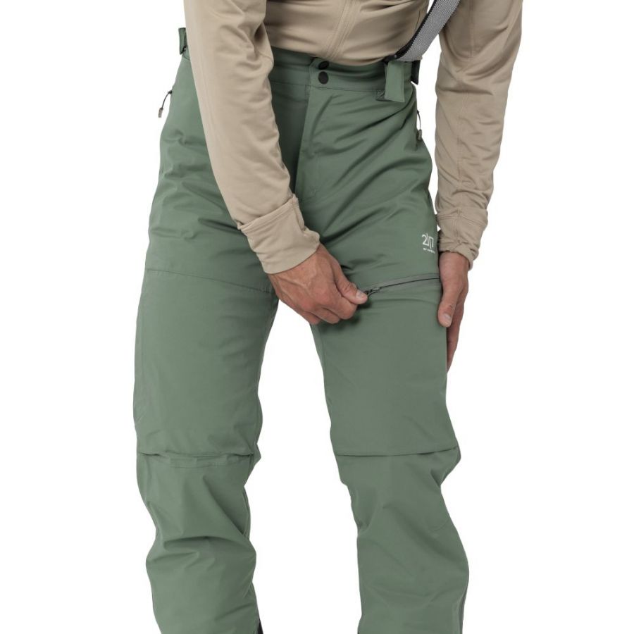2117 of Sweden Nausta, pantalon de ski, homme, vert