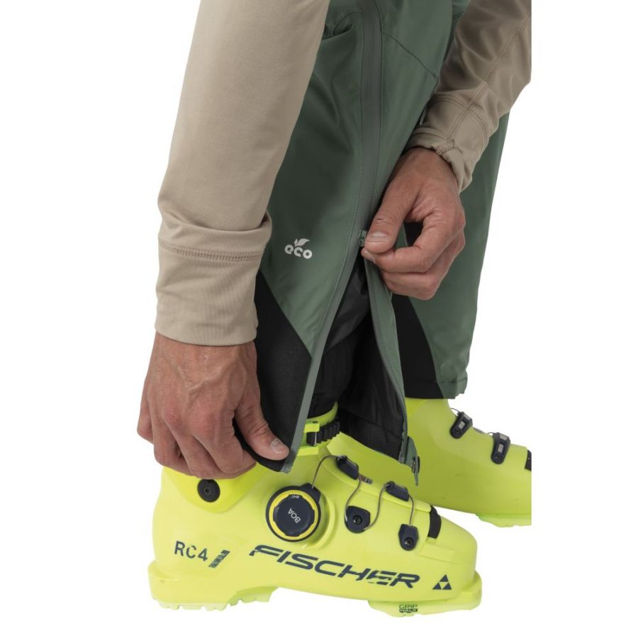 2117 of Sweden Nausta, pantalon de ski, homme, vert