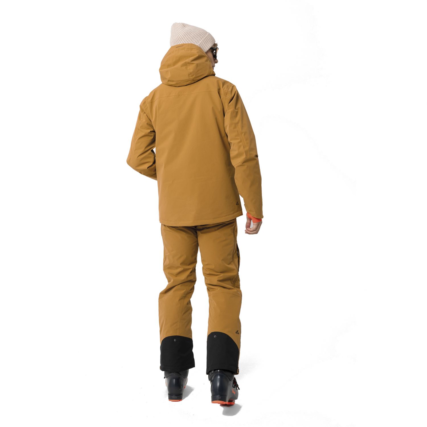 2117 of Sweden Nausta, ski jacket, men, gold