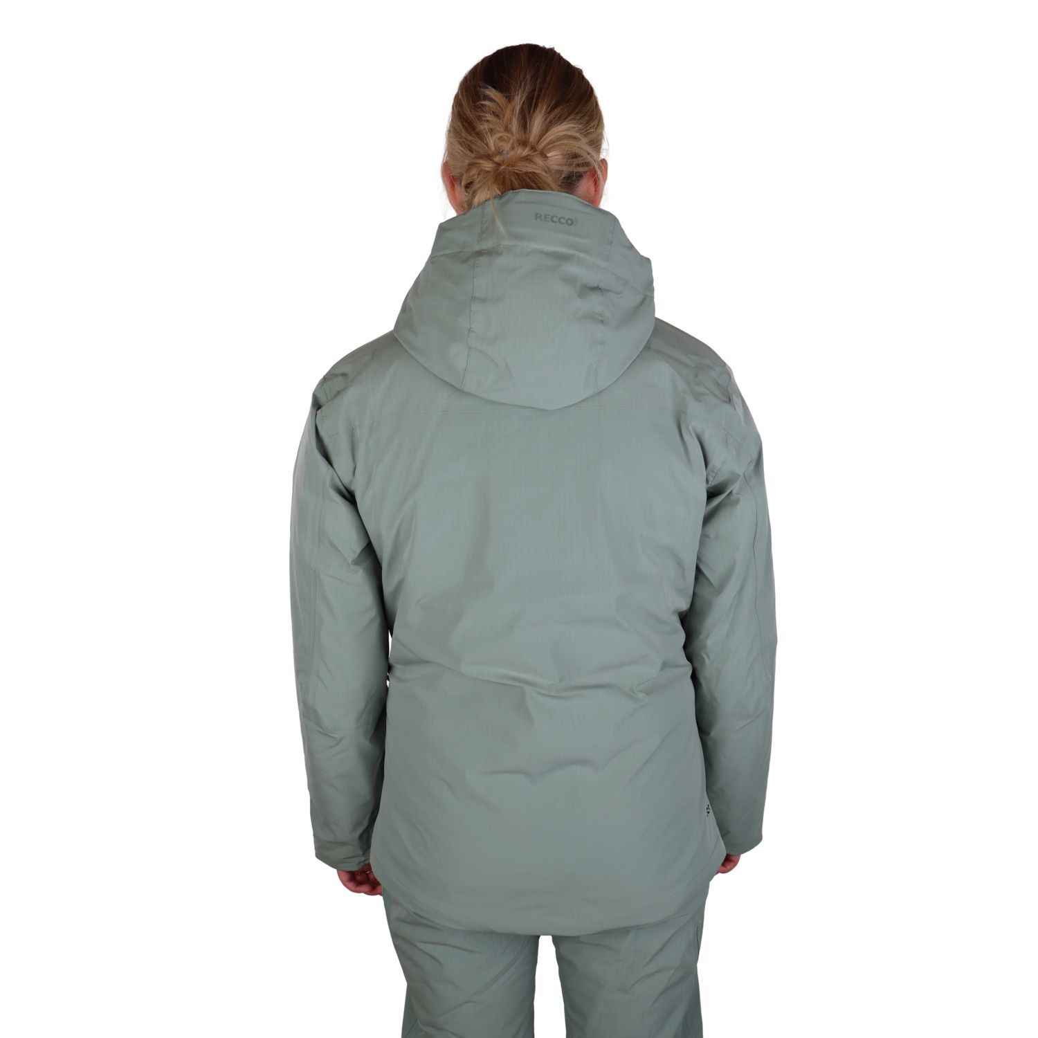 2117 of Sweden Nausta, ski jacket, women, vintage green