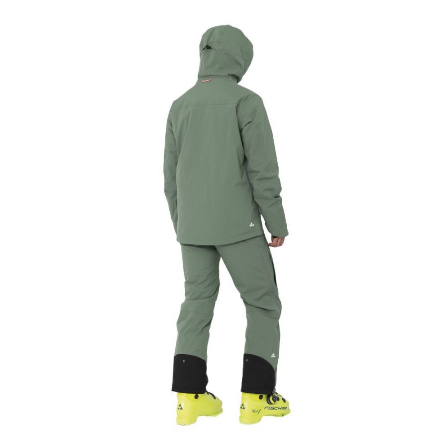 2117 of Sweden Nausta, ski-jas, heren, groen