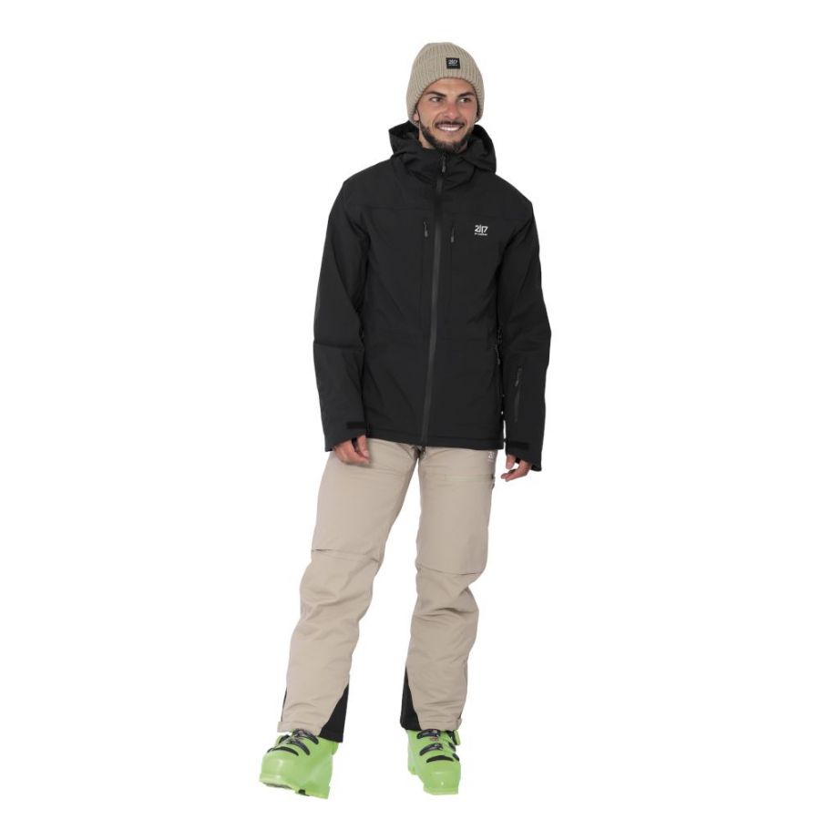2117 of Sweden Nausta, Skijacke, Herren, schwarz