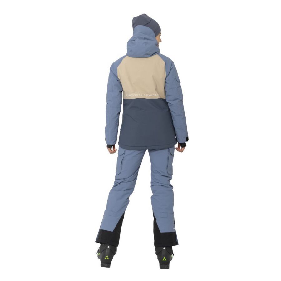 2117 of Sweden Nelkerim, giacca da sci, donna, blu